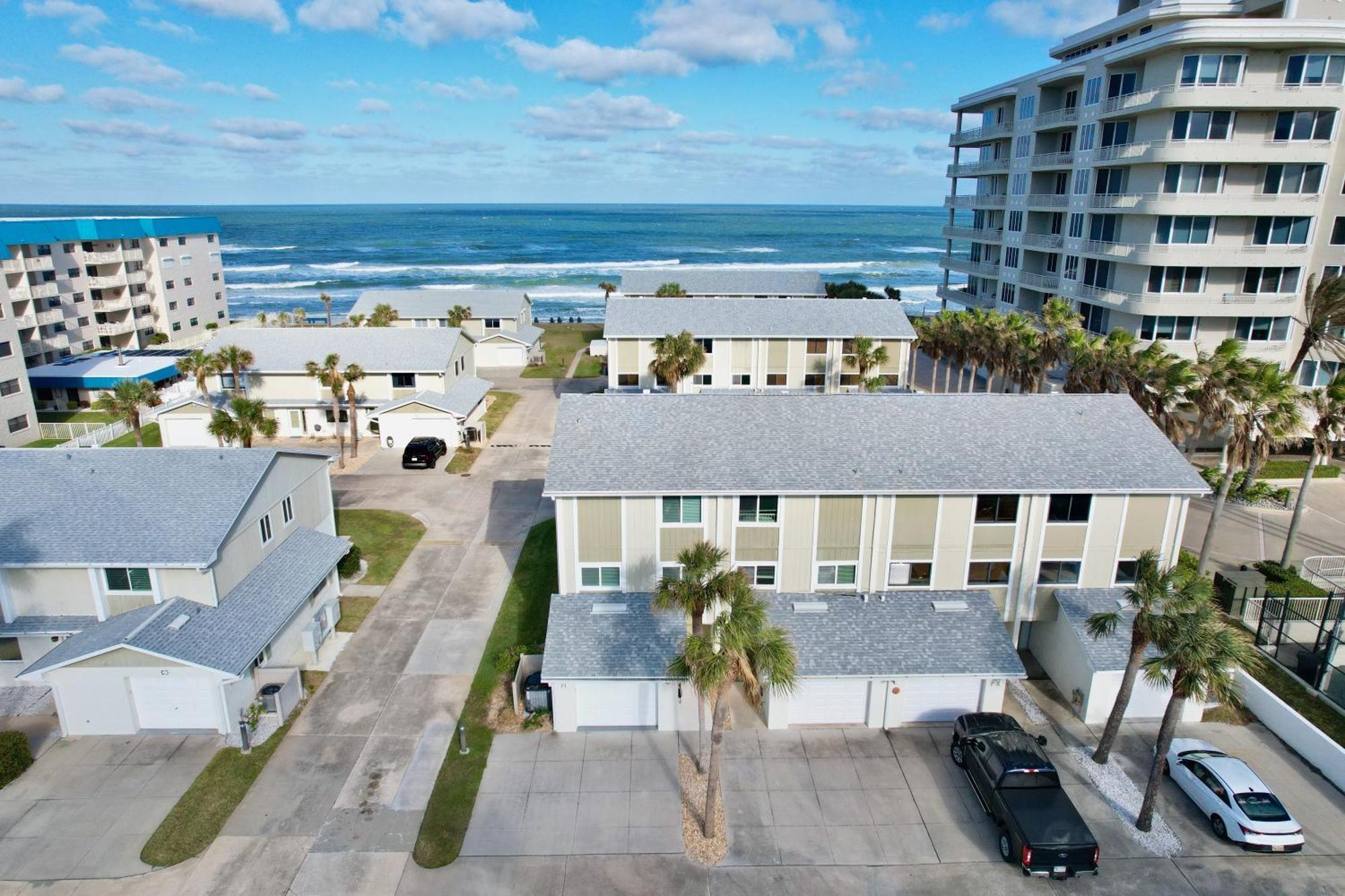 Zen Beach Retreat - Ocean View Townhouse -No Drive Beach Ню Смирна Бийч Екстериор снимка