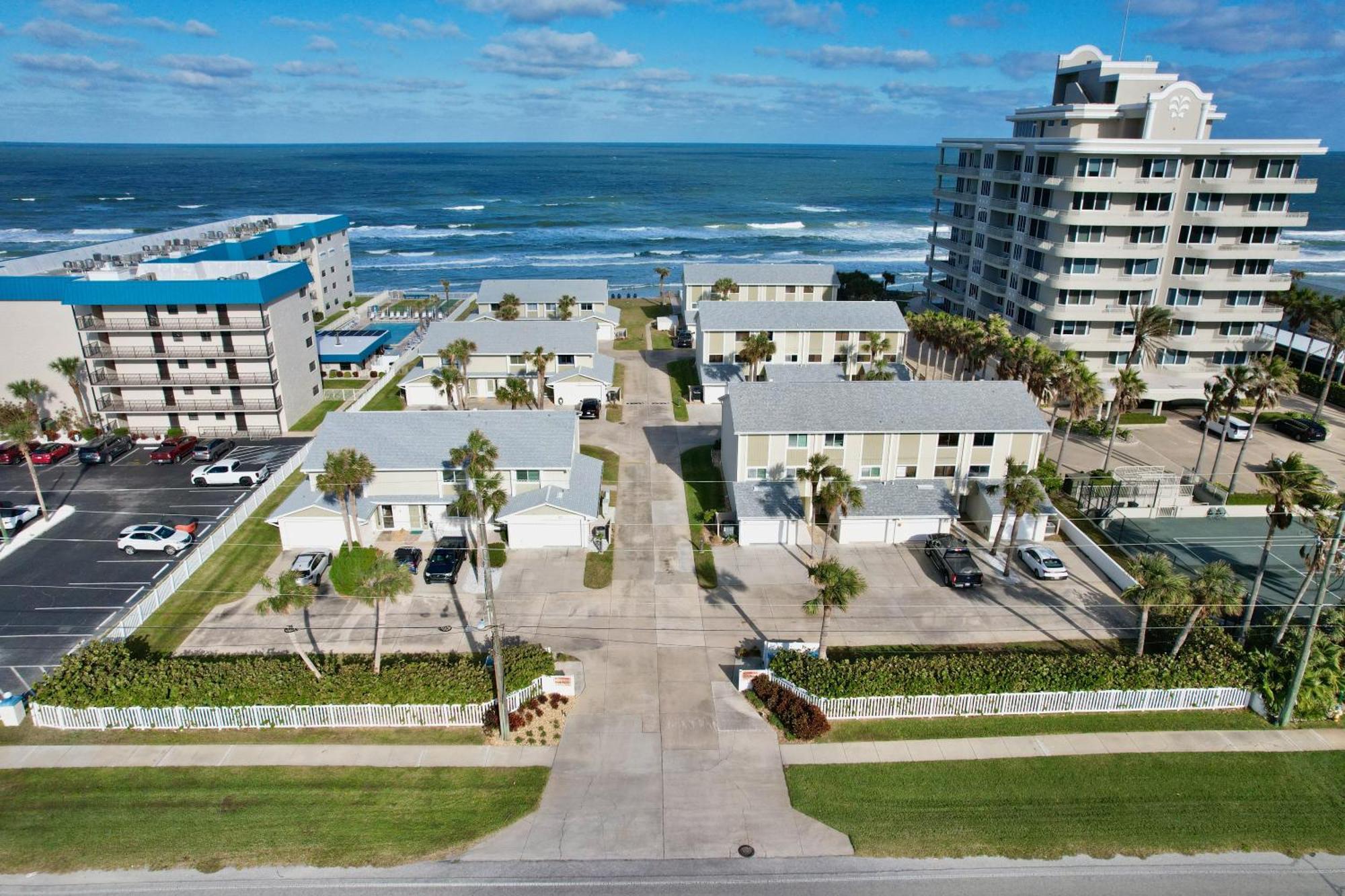 Zen Beach Retreat - Ocean View Townhouse -No Drive Beach Ню Смирна Бийч Екстериор снимка
