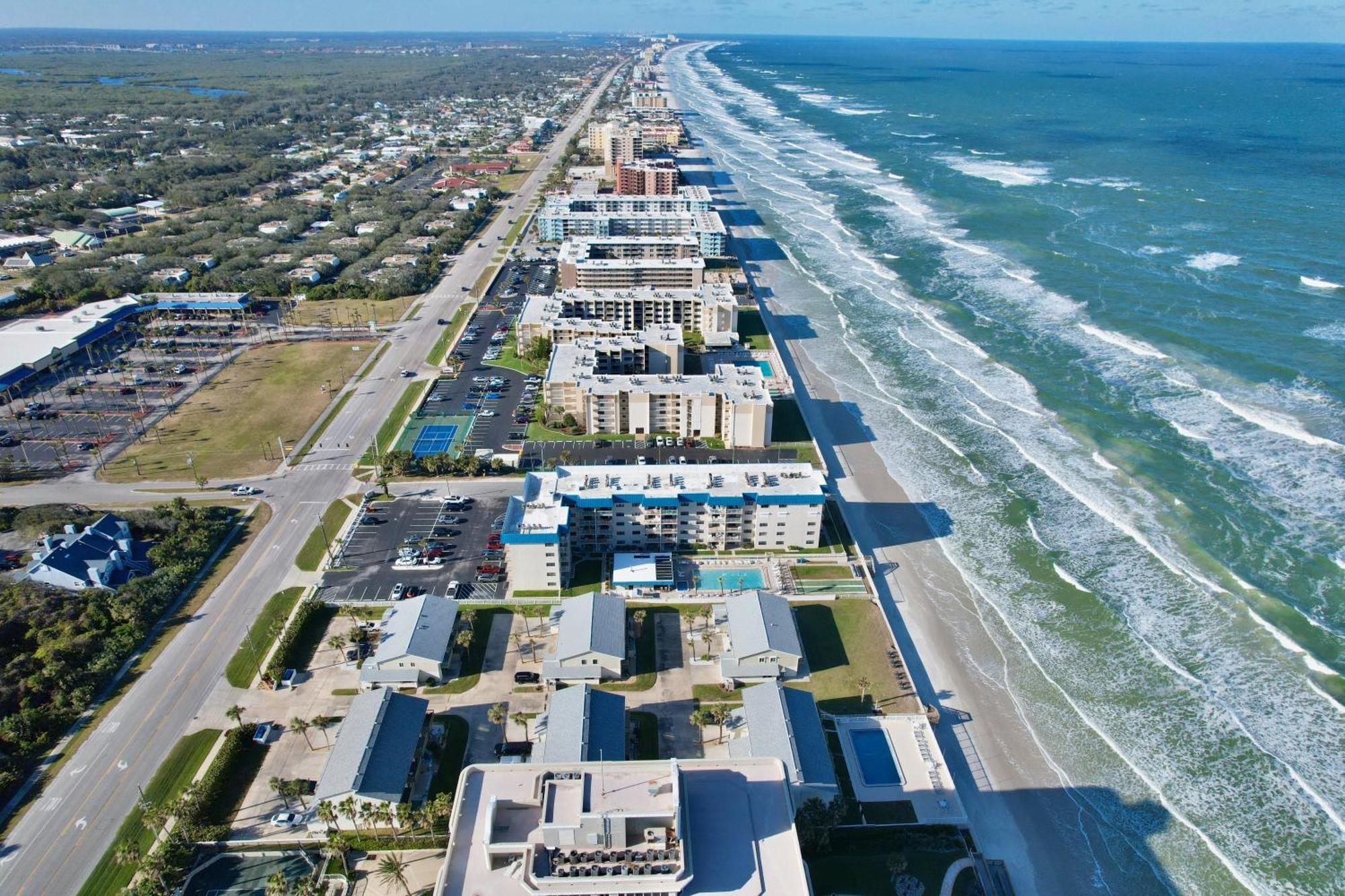 Zen Beach Retreat - Ocean View Townhouse -No Drive Beach Ню Смирна Бийч Екстериор снимка