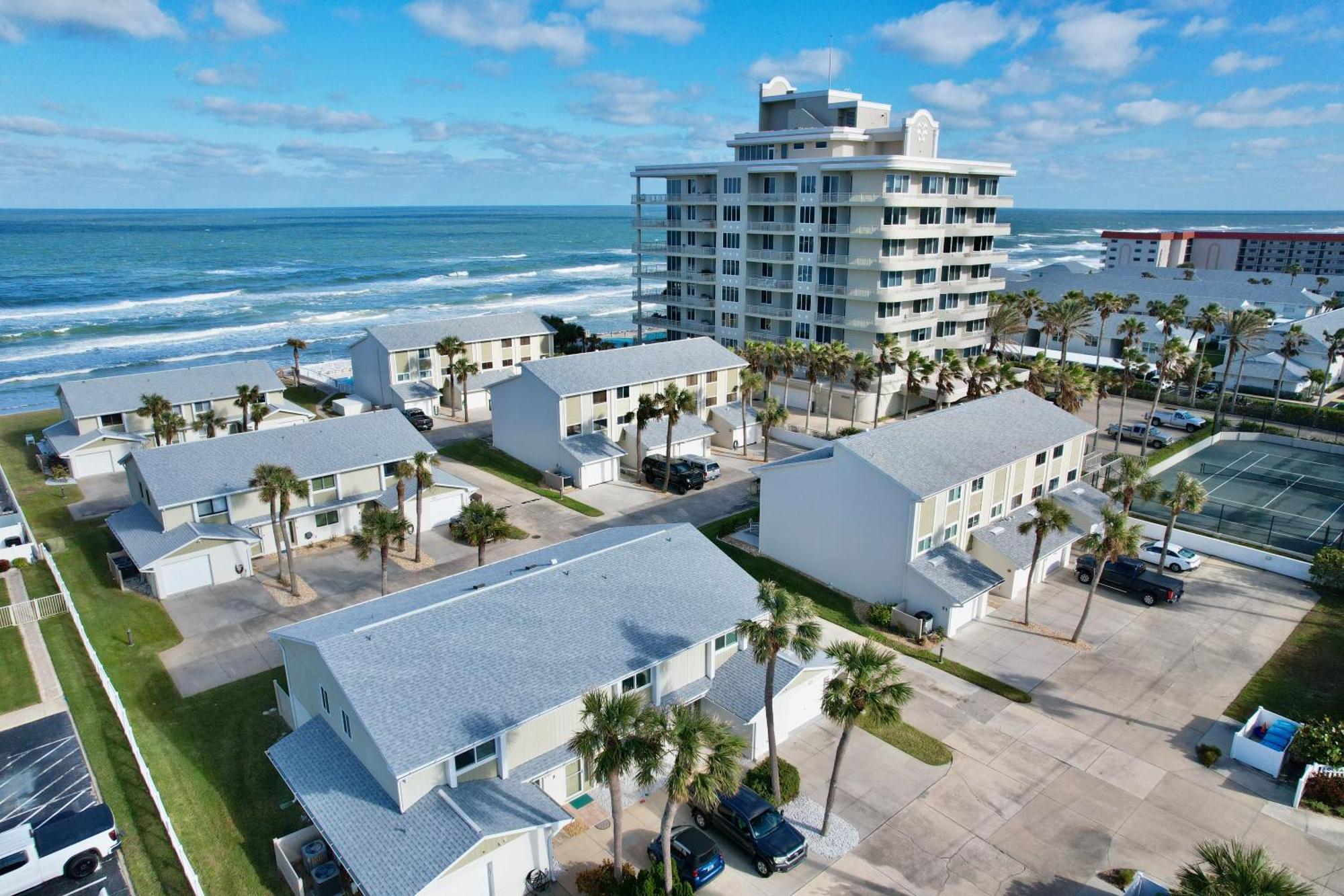 Zen Beach Retreat - Ocean View Townhouse -No Drive Beach Ню Смирна Бийч Екстериор снимка