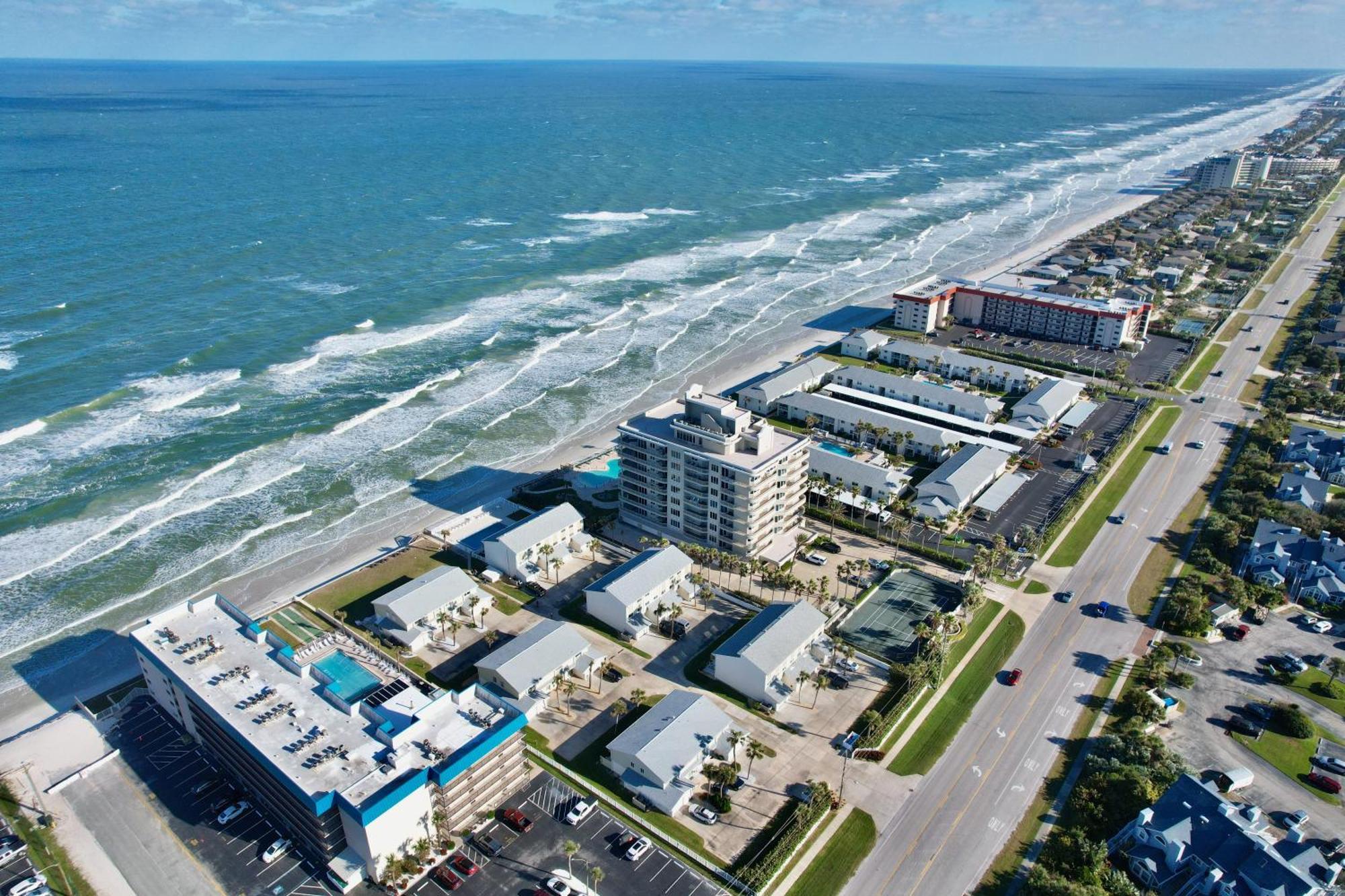 Zen Beach Retreat - Ocean View Townhouse -No Drive Beach Ню Смирна Бийч Екстериор снимка