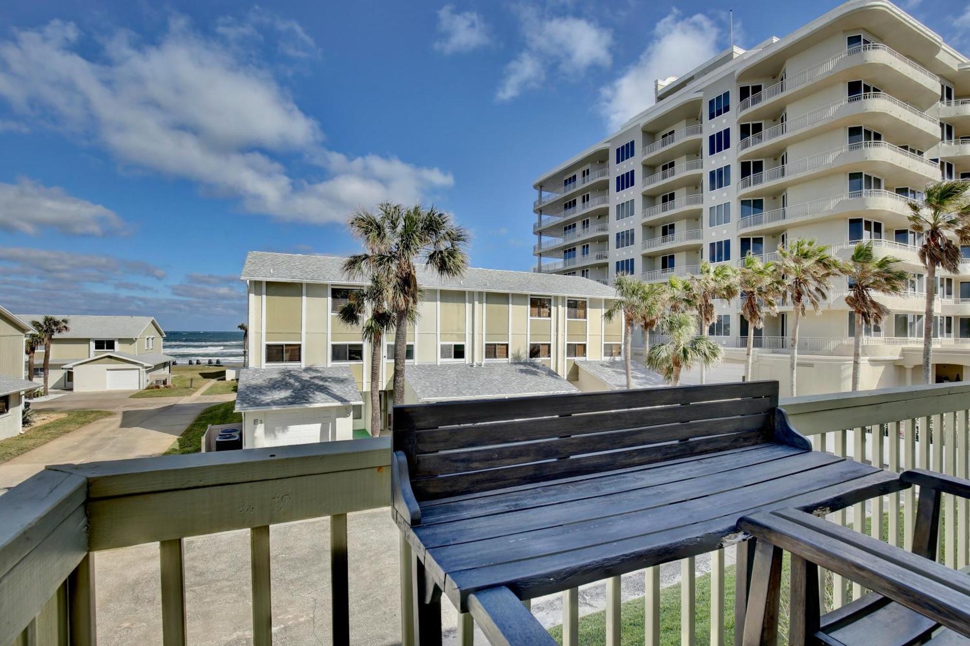 Zen Beach Retreat - Ocean View Townhouse -No Drive Beach Ню Смирна Бийч Екстериор снимка